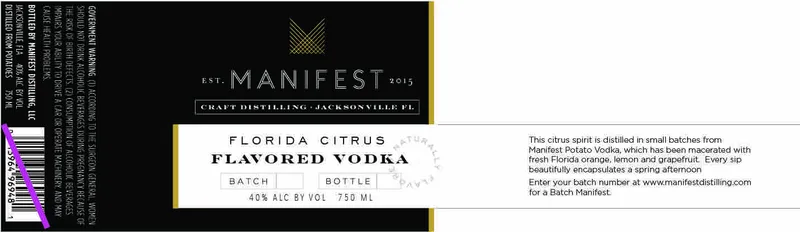 Manifest label
