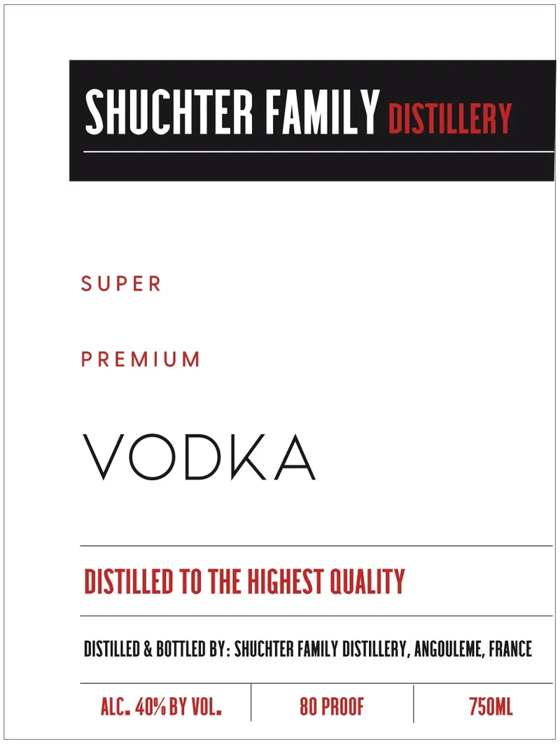 Shuchter Family label