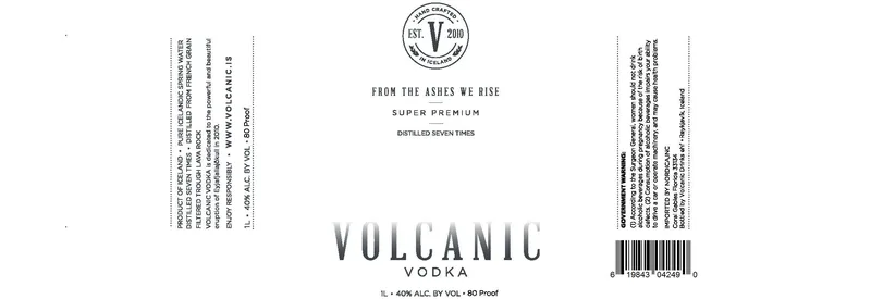 Volcanic From The Ashes We Rise label