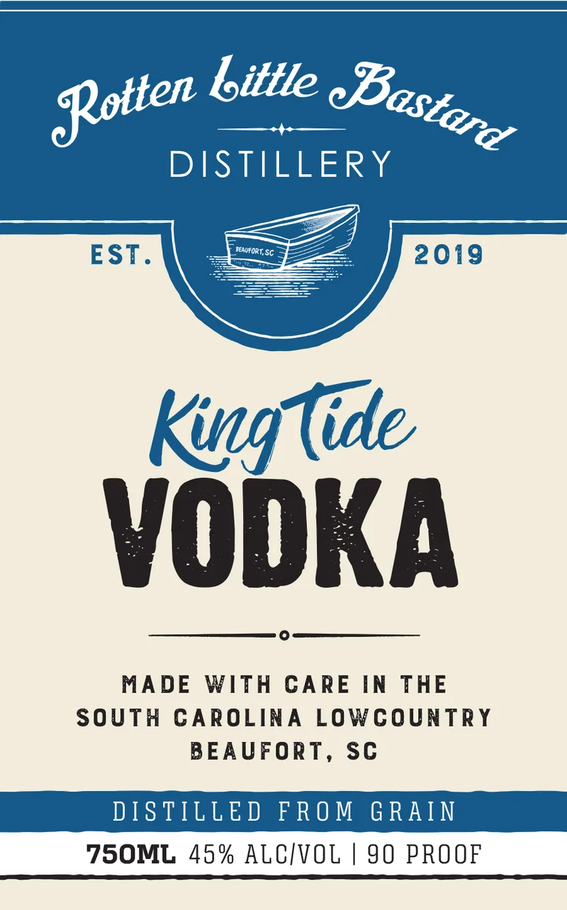 King Tide label