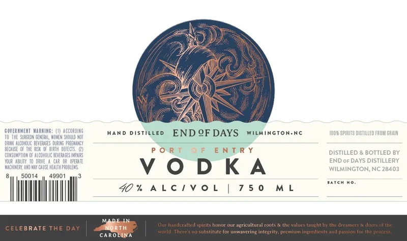 Port Of Entry label