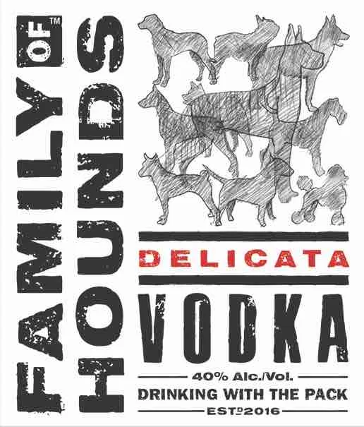Family Of Hounds Delicata label