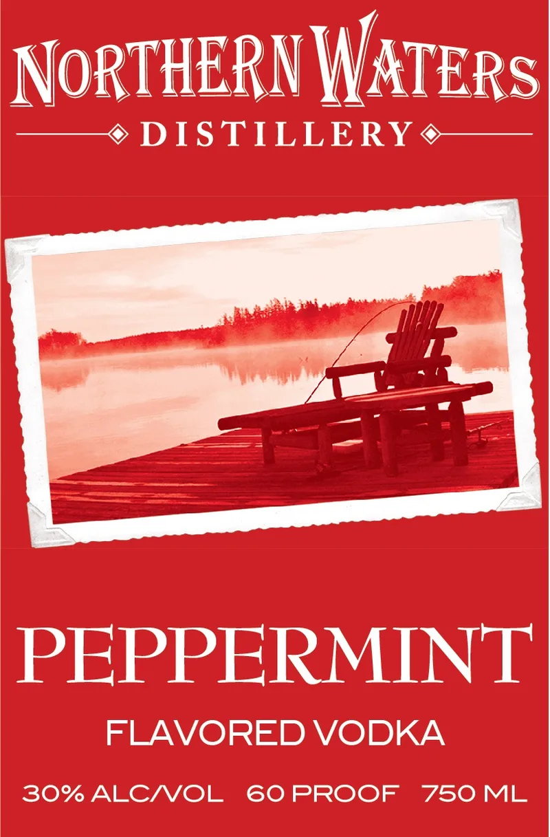 Northern Waters Distillery label