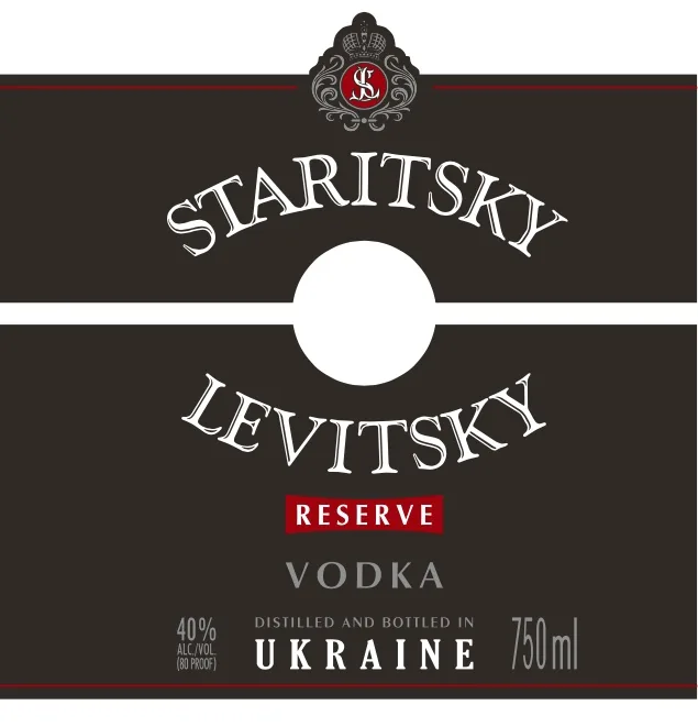 Staritsky Levitsky Reserve label