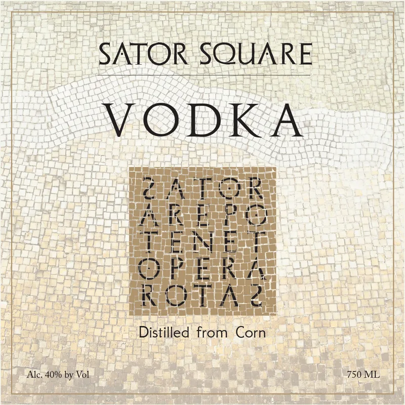 Sator Square label