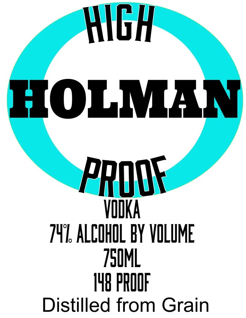 Holman High Proof