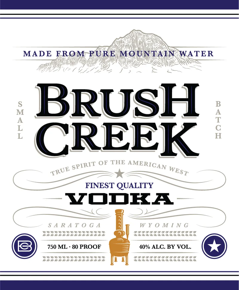 Brush Creek label