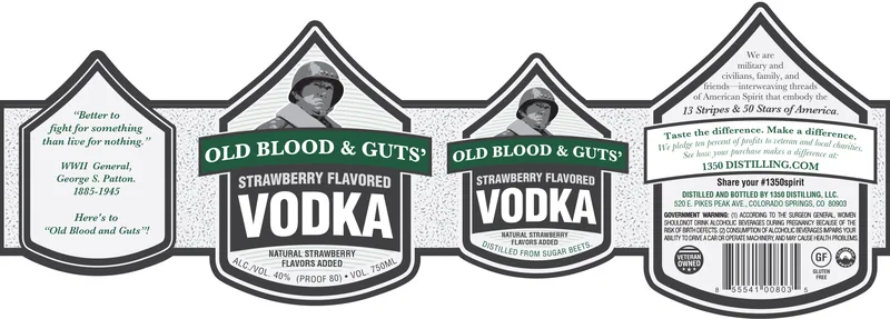 Old Blood & Guts' label