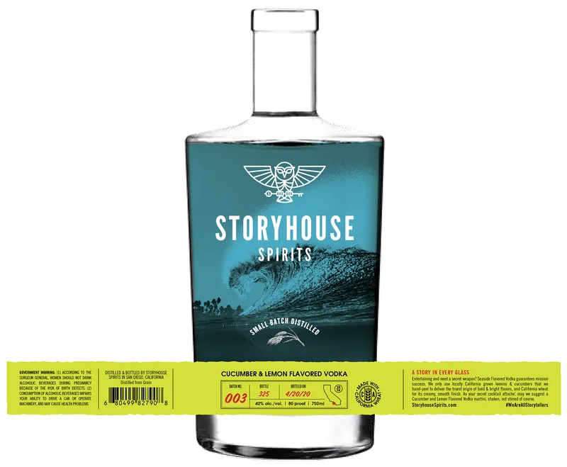 Storyhouse Spirits label