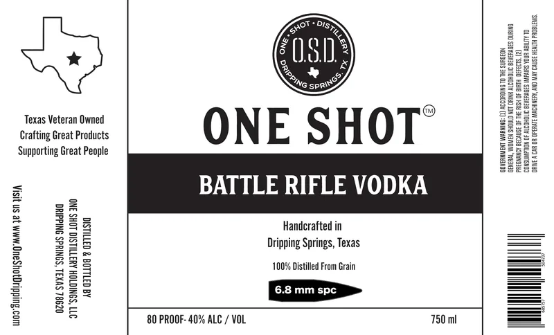 Battle Rifle Vodka