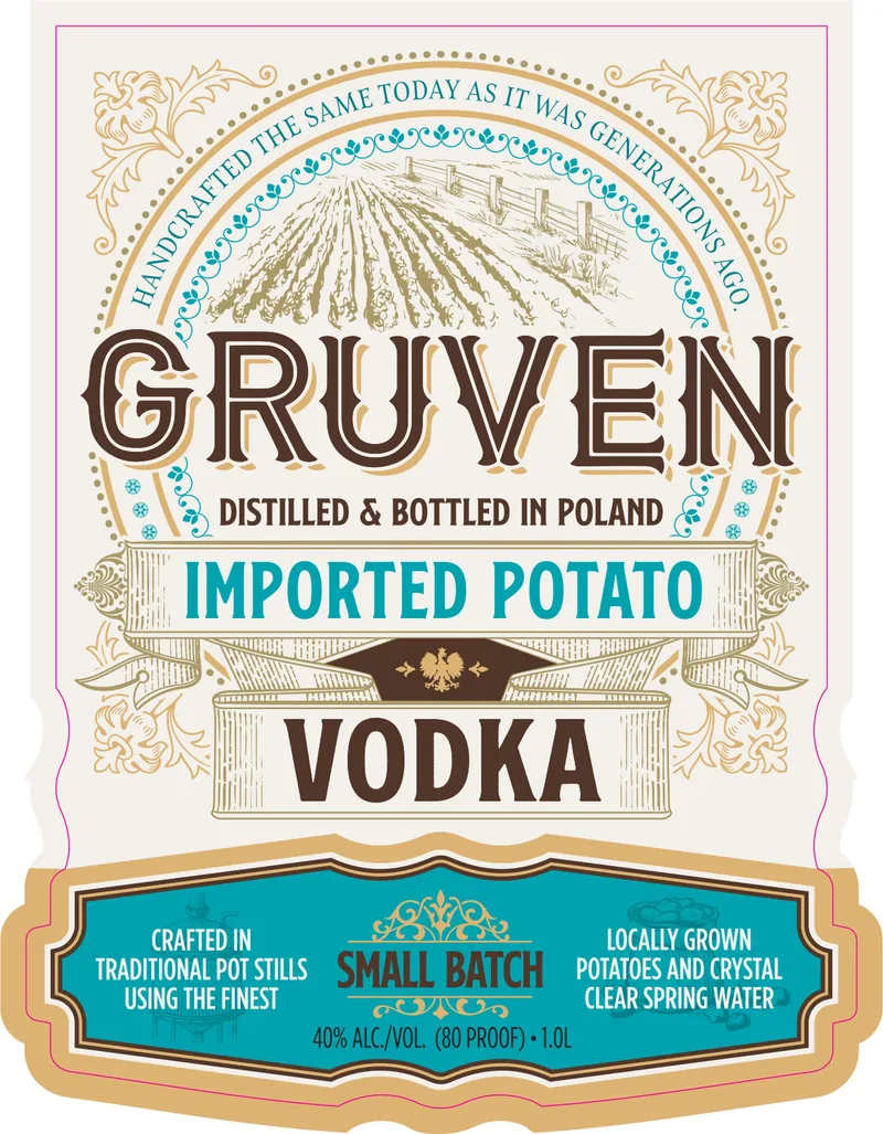 Gruven Potato label