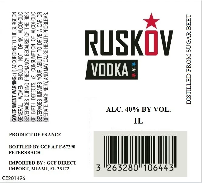Ruskov label