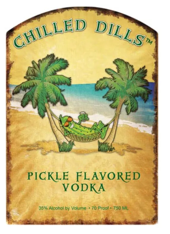 Chilled Dills label