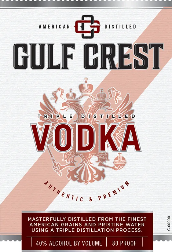Abc Gulf Crest label