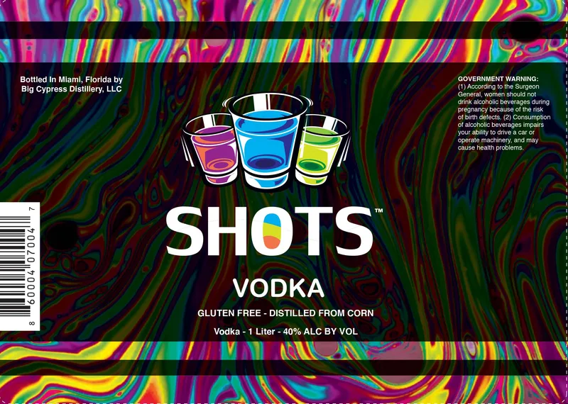 Shots label