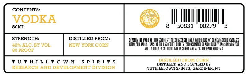 Tuthilltown Spirits