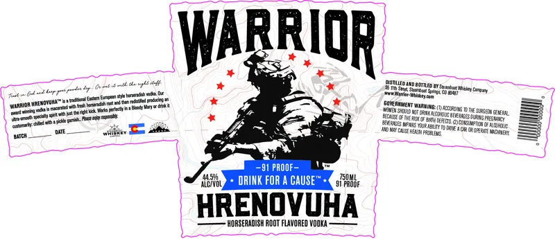 Warrior Hrenovuha Drink For A Cause