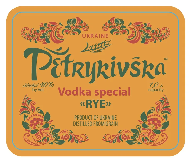 Petrykivska Vodka Special Rye