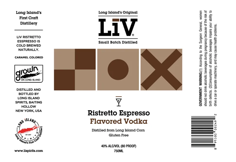 Liv Ristretto label