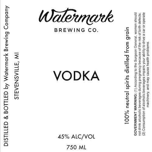 Watermark label