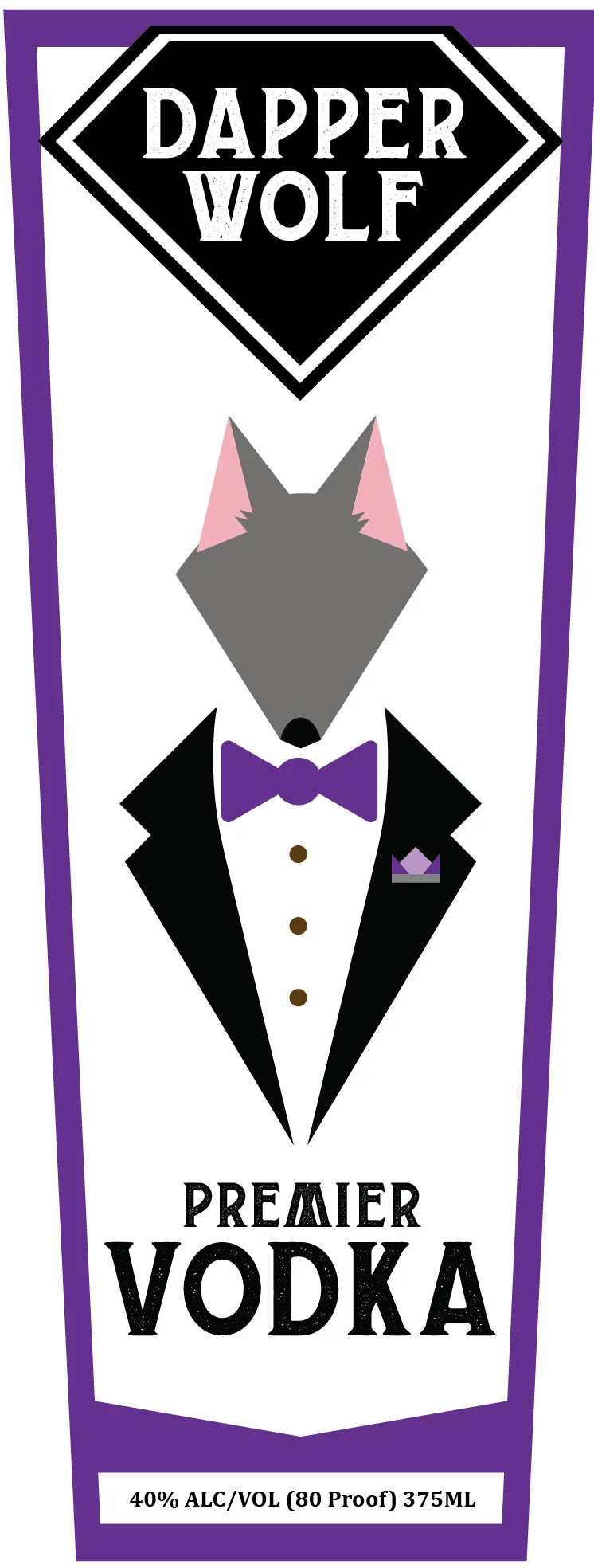 Dapper Wolf label