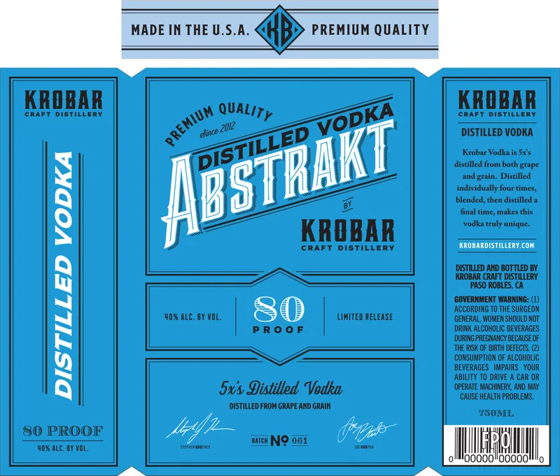 Vodka 80-89 Proof