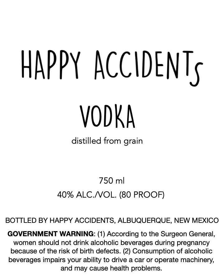 Happy Accidents label