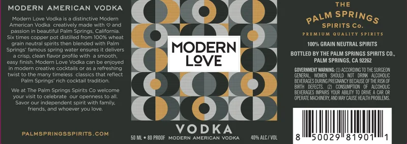 Modern Love label