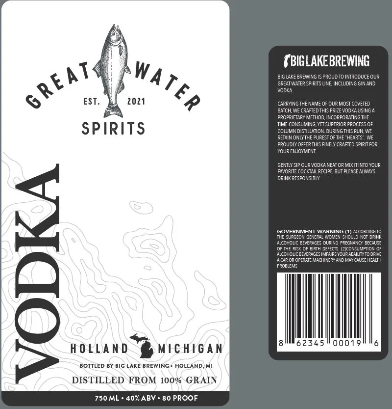 Great Water Vodka