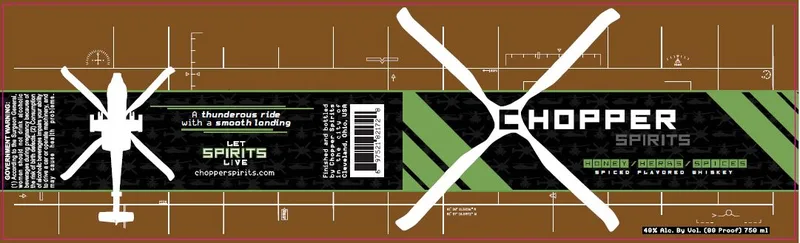 Chopper Spirits label