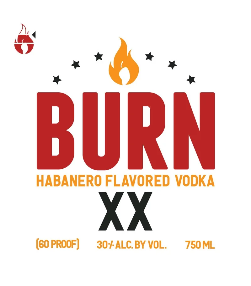 Burn Xx label