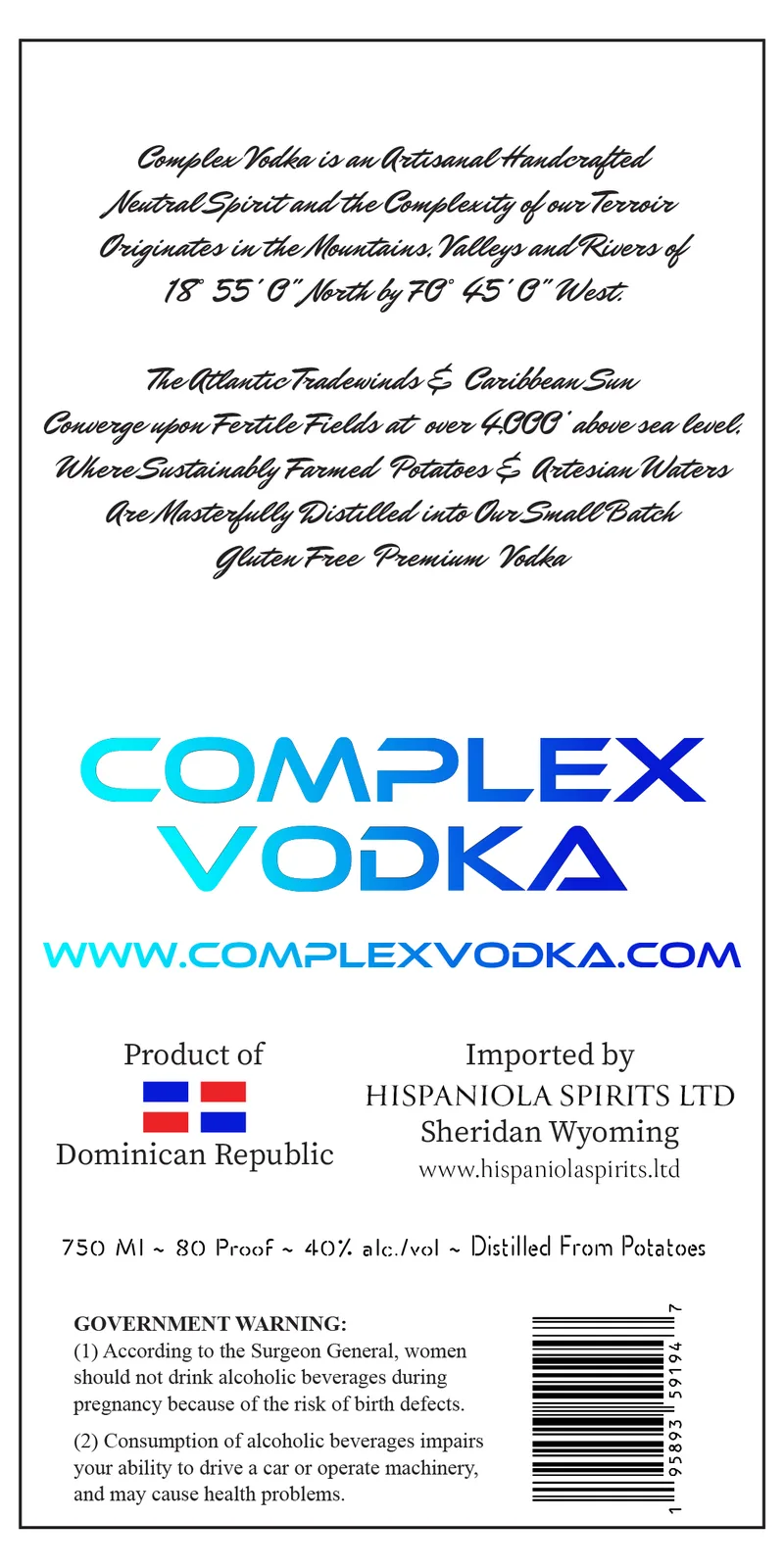 Vodka 80-89 Proof Fb