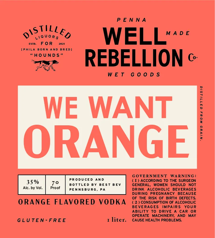 Vodka - Orange Flavored