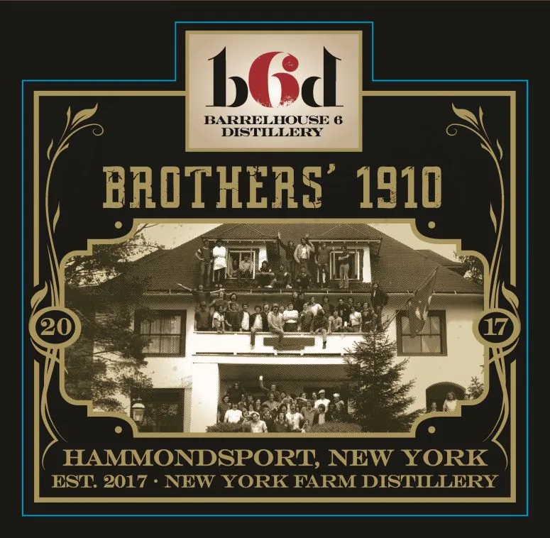 Brothers' 1910 label
