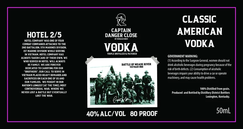 Captain Danger Close label