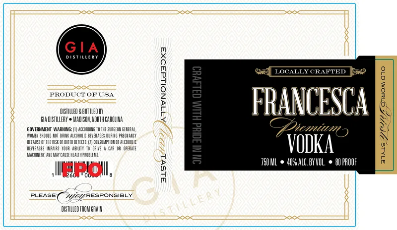 Francesca Premium Vodka