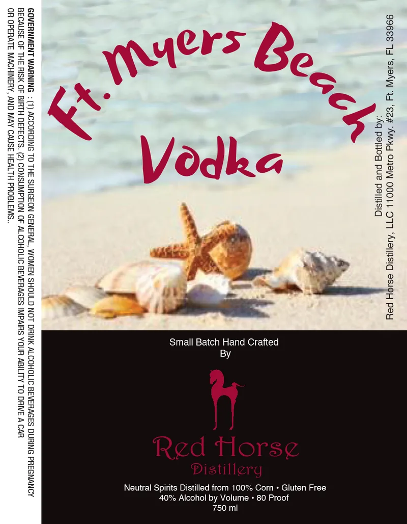 Ft. Myers Beach Vodka