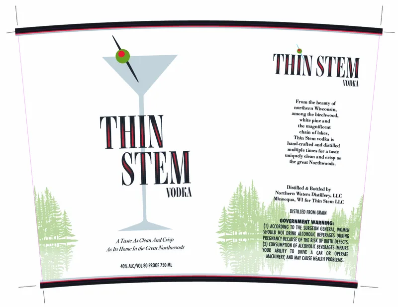 Thin Stem Vodka