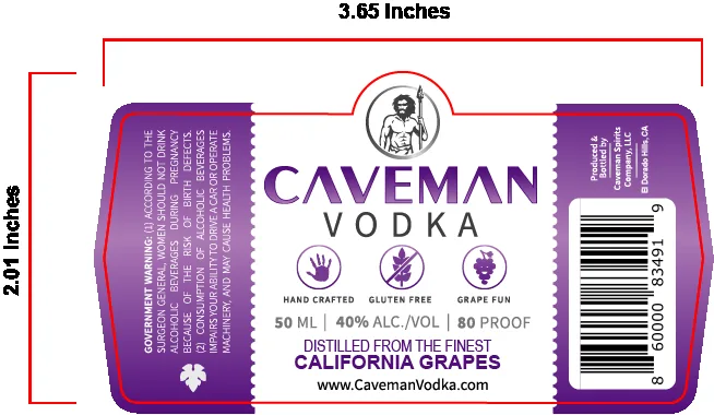Caveman Vodka