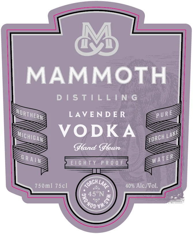 Mammoth Distilling label