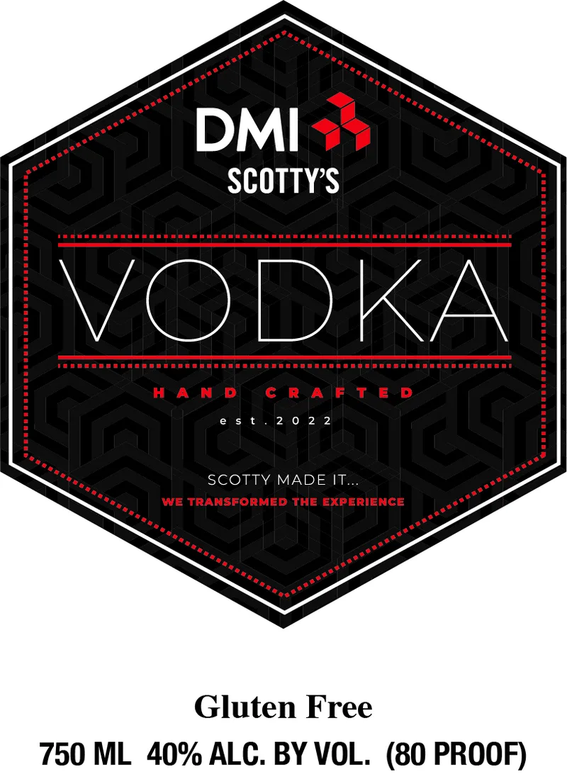 Dmi Scotty's Handcrafted label