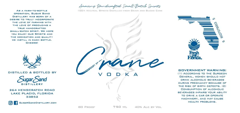 Vodka 80-89 Proof