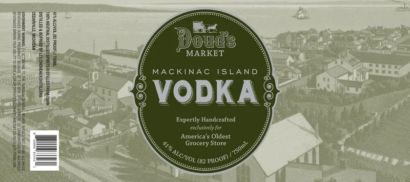 Doud’s Market Mackinac Island Vodka