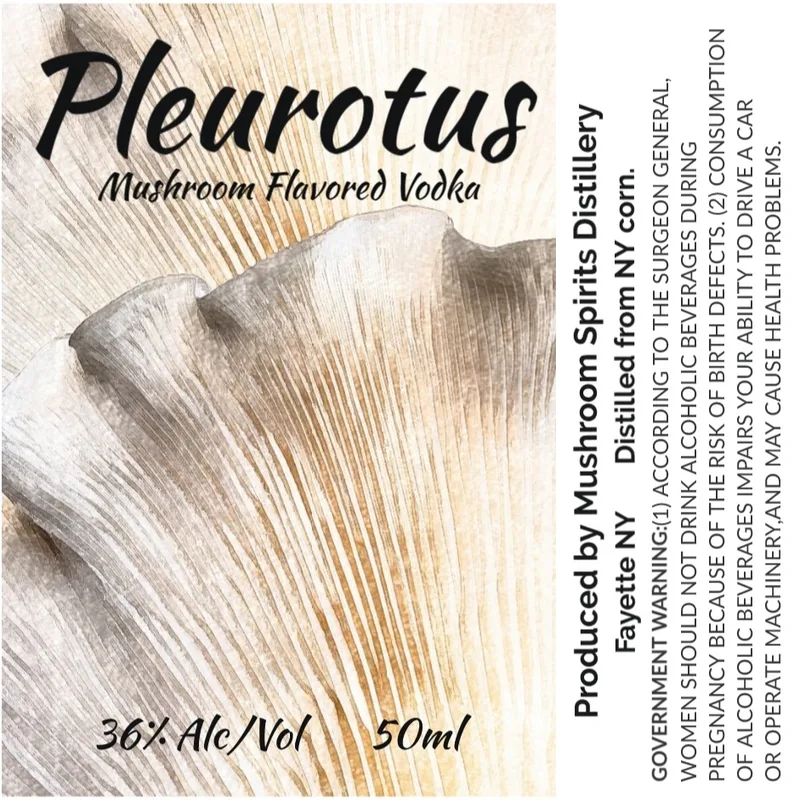 Pleurotus label