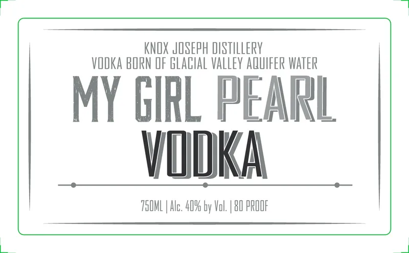My Girl Pearl Vodka