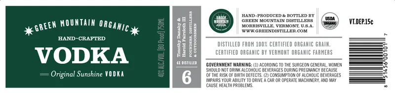 Vodka 80-89 Proof