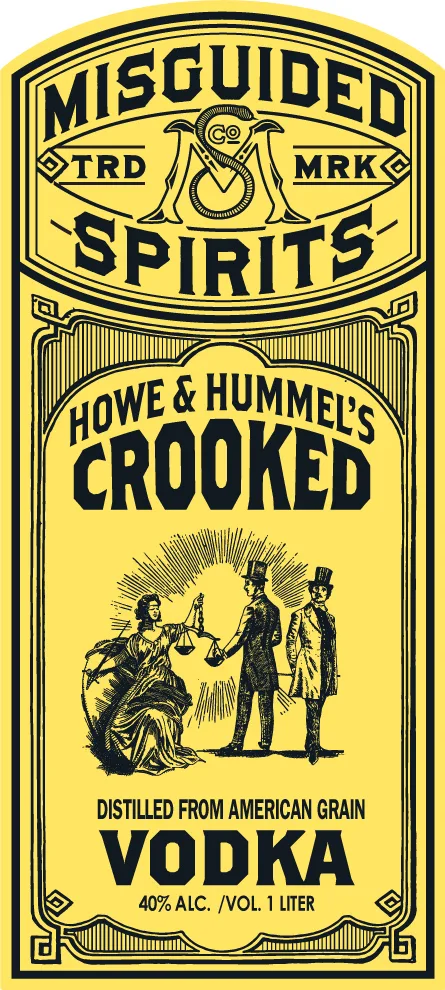 Howe & Hummel's Crooked label