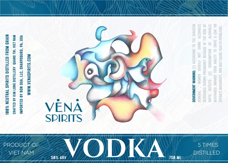 Vena Spirits label