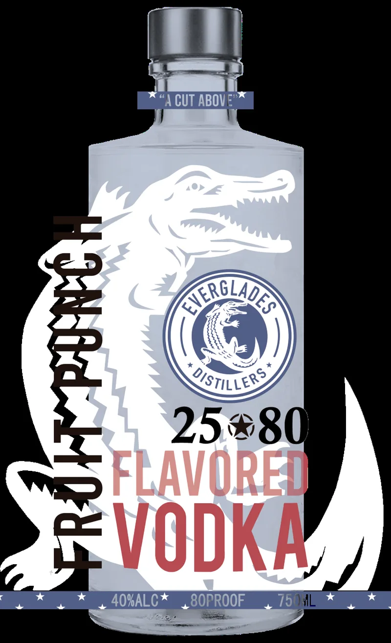 25*80 Fruit Punch Flavored Vodka