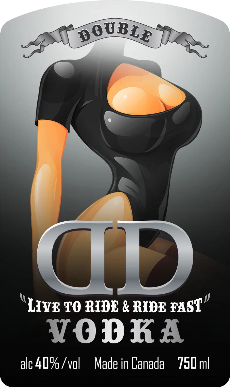 Double D label